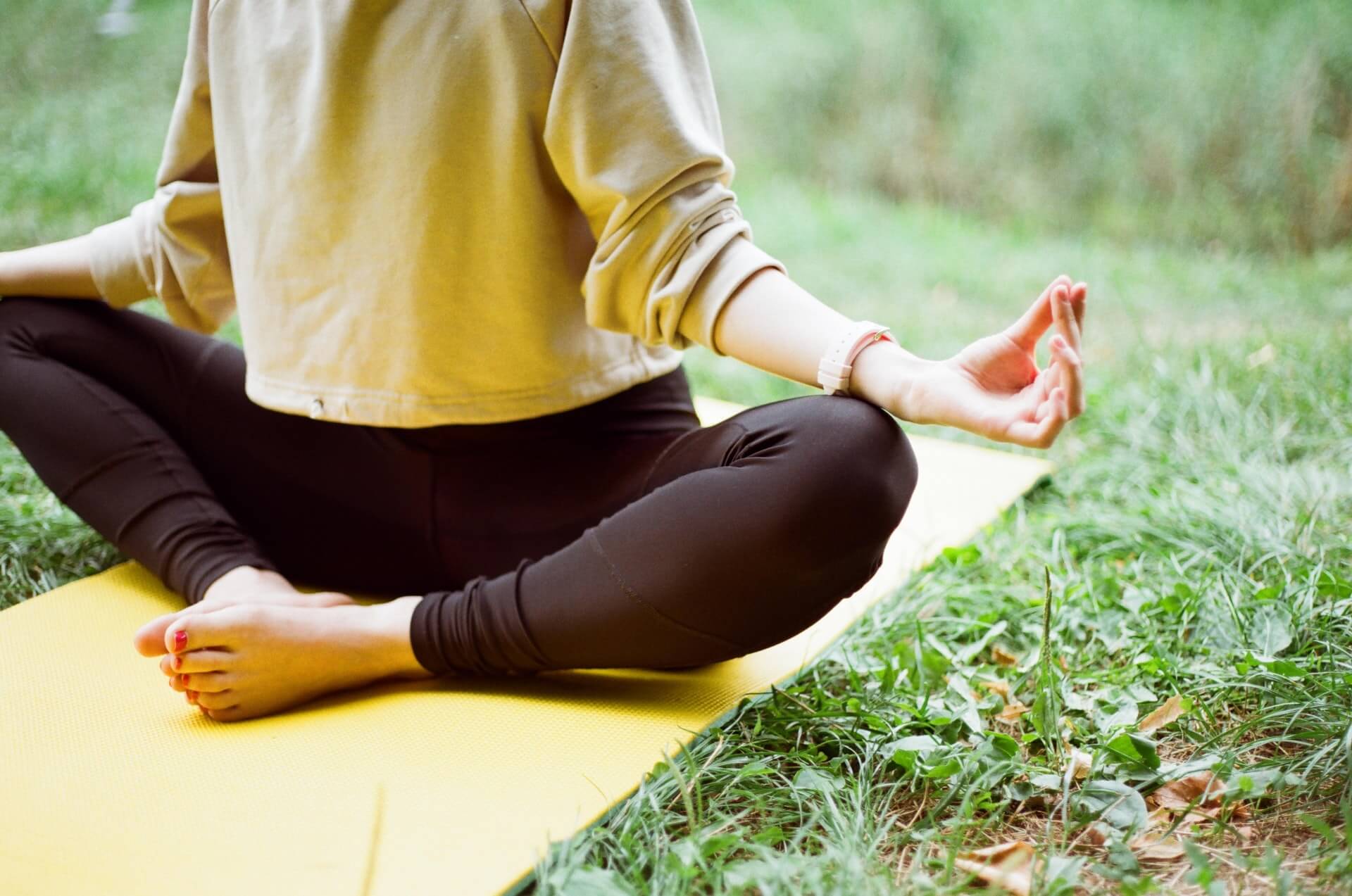 Yogamatte für draußen - Das ist zu beachten